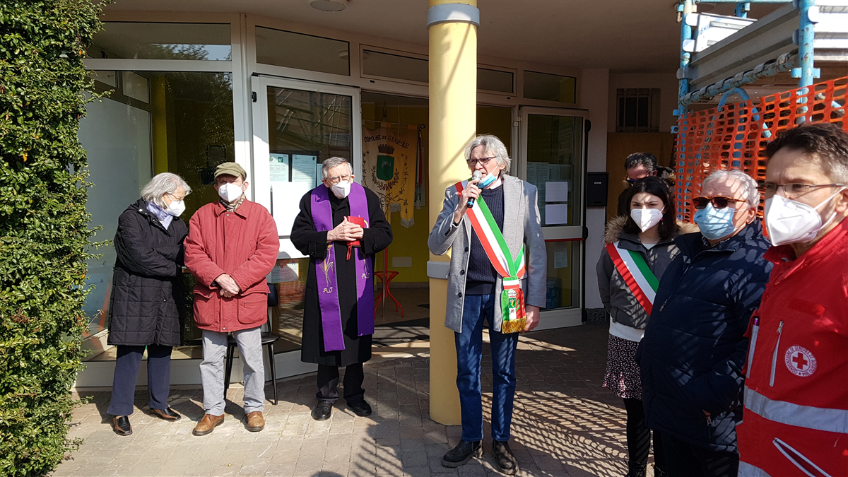 Inaugurazione DAE in memoria di SARA SPADA