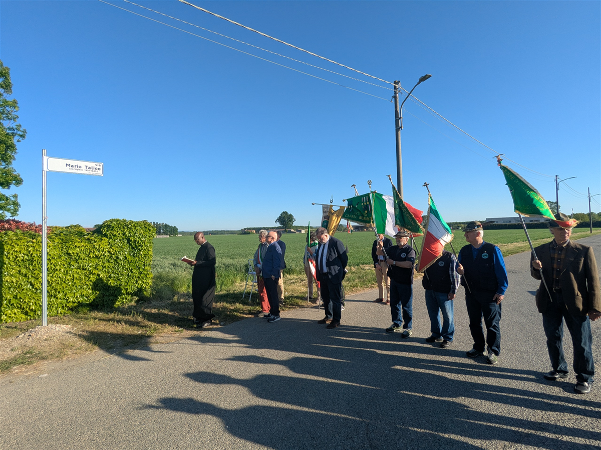 7 Benedizione impartita da Don Emile e riordo del cugino di Mario Talice