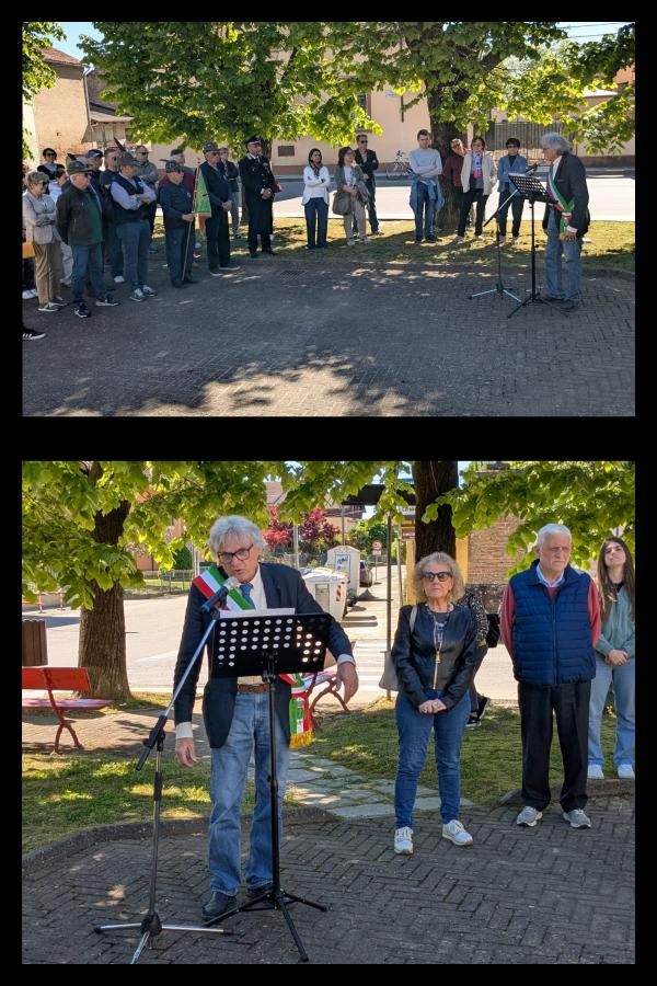 Saluto istituzionale del Sindaco Giuseppe Pavese