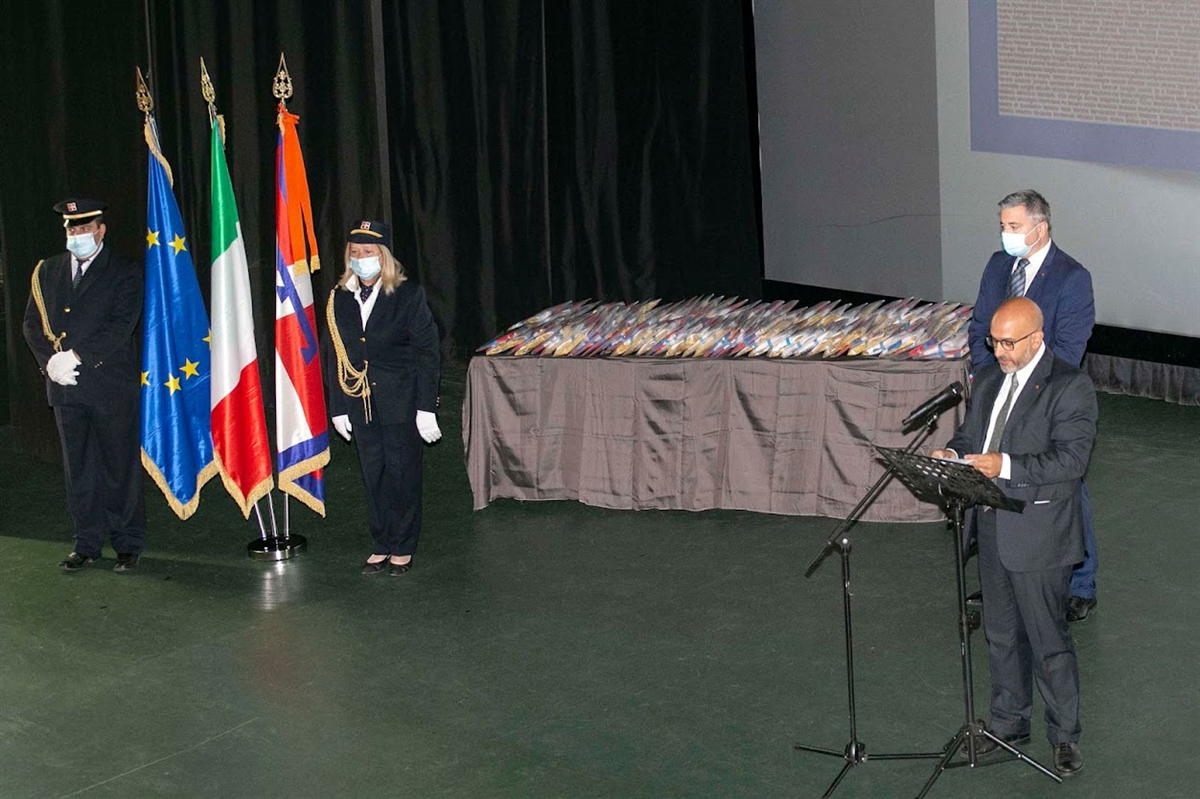 La bandiera del Piemonte ai sindaci dell’Alessandrino