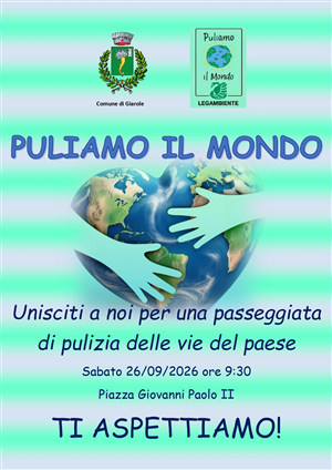 Puliamo il Mondo 2026